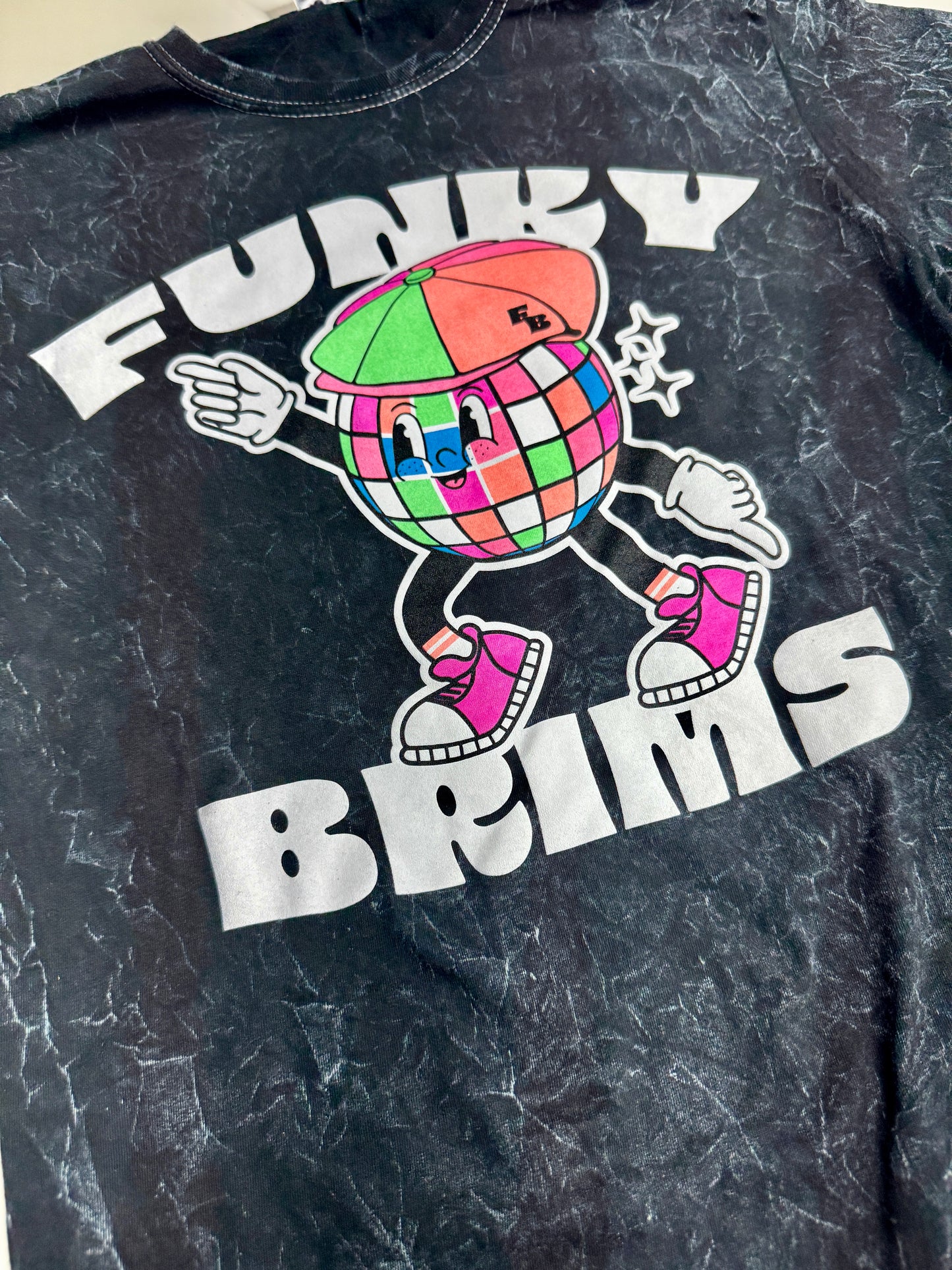 Funky Brims Stonewash Blacklight T-Shirts