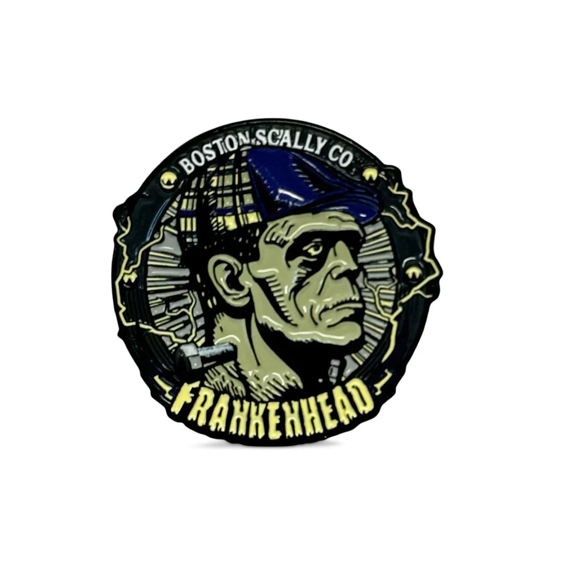 The Frankenhead Cap Pin by Boston Scally Co.