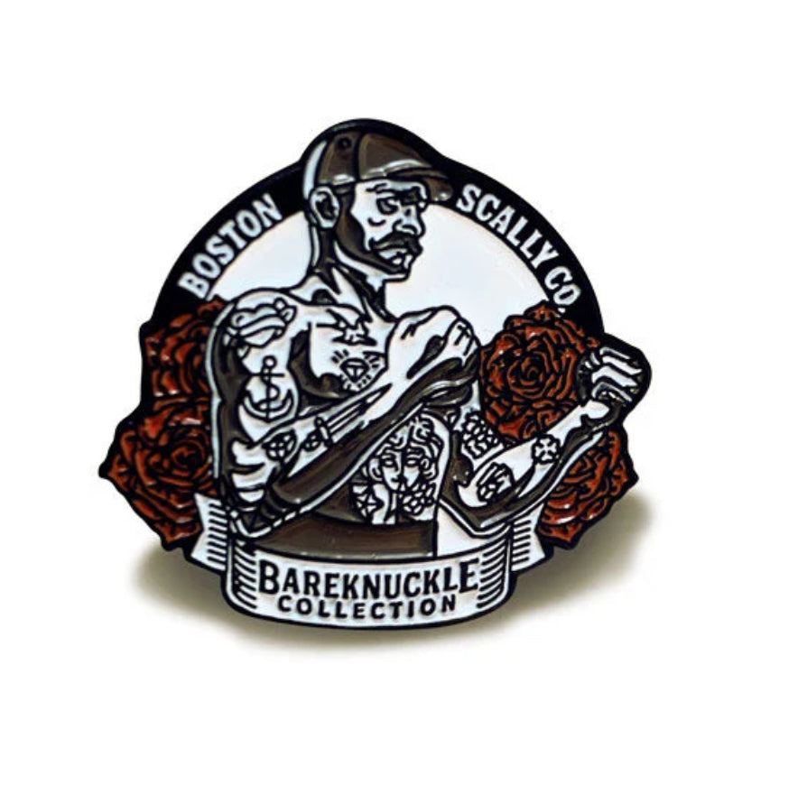 The Bareknuckle Cap Pin by Boston Scally Co.