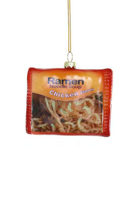 Ramen Chicken Noodle Christmas Ornament