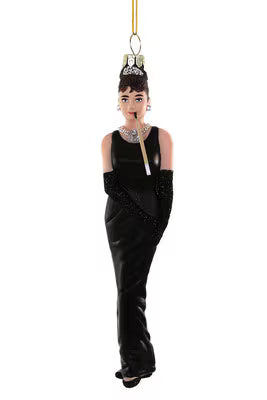 Audrey Hepburn Christmas Ornament