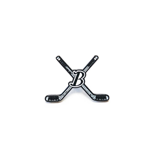 The Goon Hockey Sticks Cap Pin by Boston Scally Co.