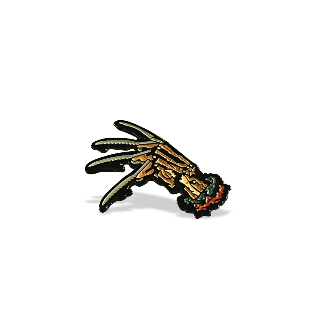 The Glove (Freddie Claw) Cap Pin by Boston Scally Co.