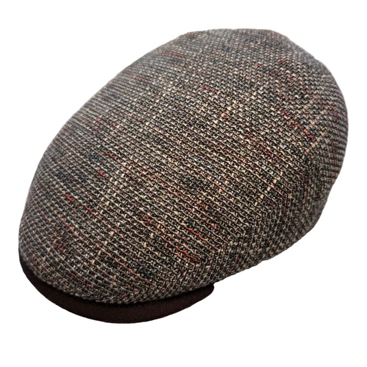 Gogh Weave Flat Cap by Funkybrims, Italian weave cap