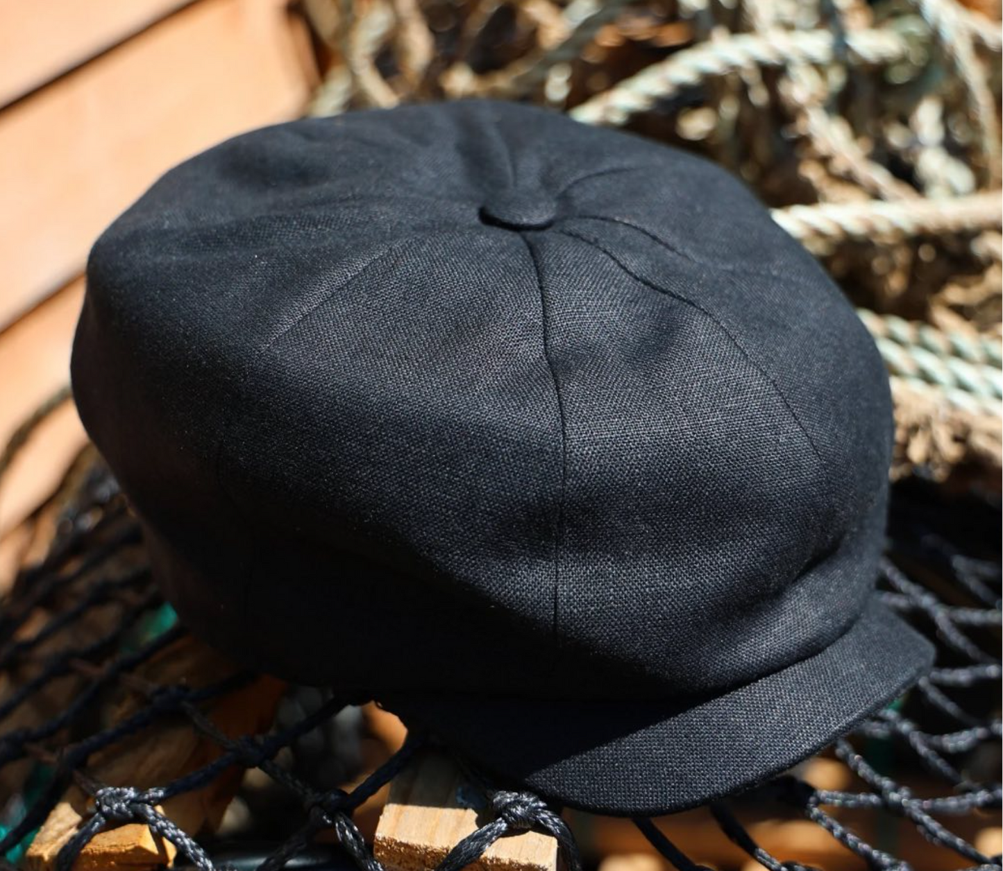 The Linen JP Newsboy Cap by Hanna Hats of Donegal (3 Colors)