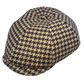 The Hurricane Houndstooth from Alfonso d'Este x FunkyBrims.  Blue and Gold.