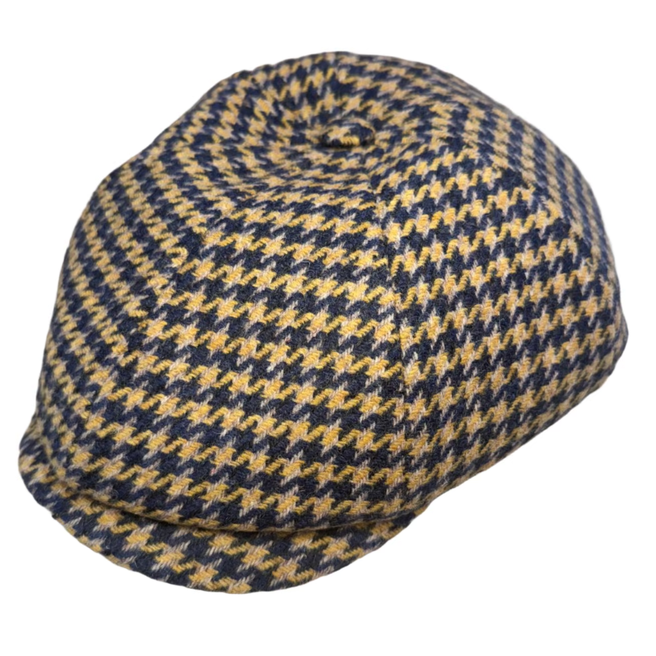 The Hurricane Houndstooth from Alfonso d'Este x FunkyBrims.  Blue and Gold.