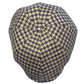 The Hurricane Houndstooth from Alfonso d'Este x FunkyBrims.  Blue and Gold.