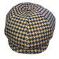 The Hurricane Houndstooth from Alfonso d'Este x FunkyBrims.  Blue and Gold.