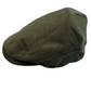 The Moleskin Sicilian Flat Cap - Moss Green by Laird Hatters