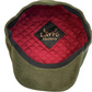 The Moleskin Sicilian Flat Cap - Moss Green by Laird Hatters