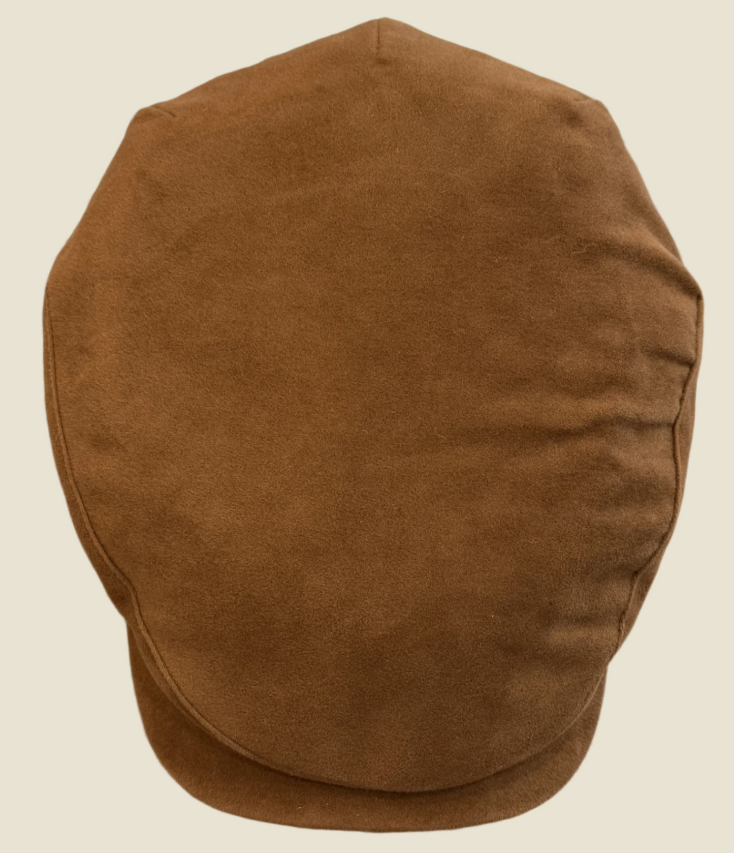 The Moleskin Sicilian Flat Cap - Tan by Laird Hatters