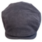 The Moleskin Sicilian Flat Cap - Gunmetal Gray by Laird Hatters