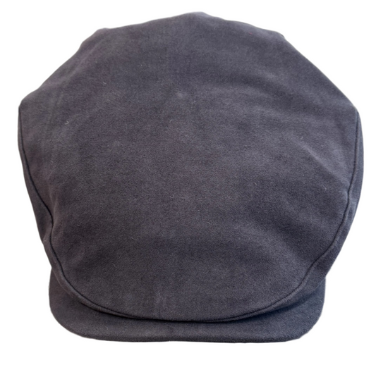 The Moleskin Sicilian Flat Cap - Gunmetal Gray by Laird Hatters