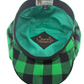 The "Hooligan" - Green Buffalo Plaid Newsboy Cap - Laird Hatters x FunkyBrims