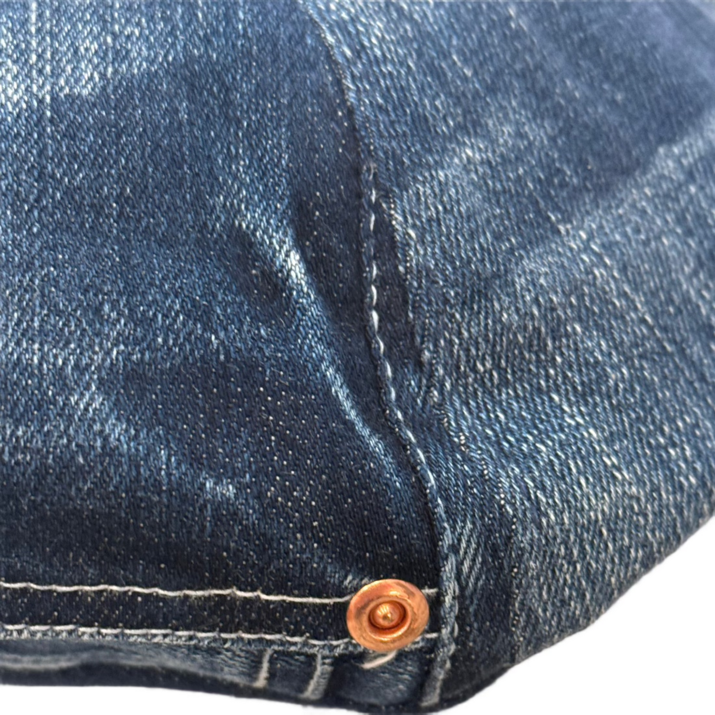 The "Rebel" - Denim Patchwork Newsboy Cap by Hologramme Paris