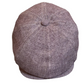 The "No. 1 Burgundy Herringbone" Newsboy Cap by FunkyBrims