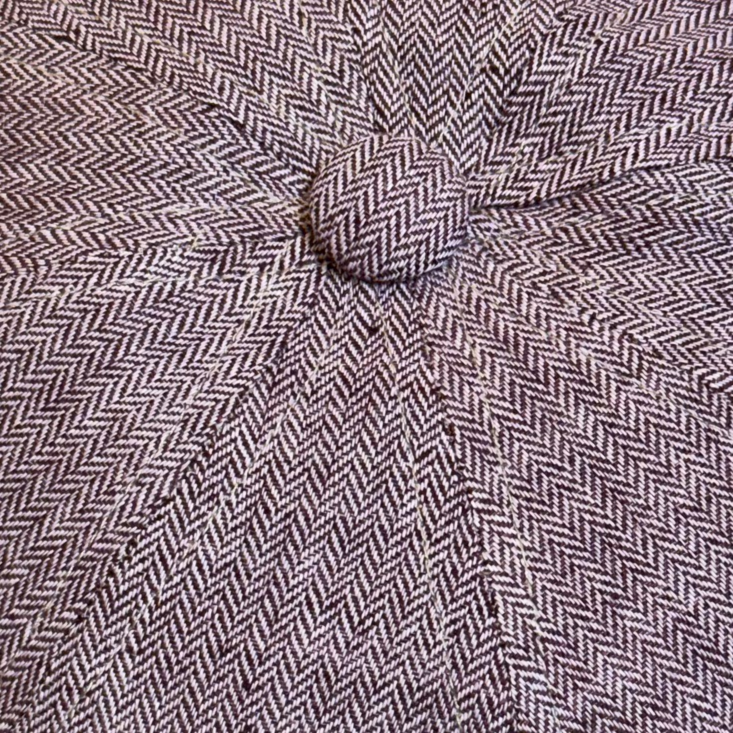 The "No. 1 Burgundy Herringbone" Newsboy Cap by FunkyBrims