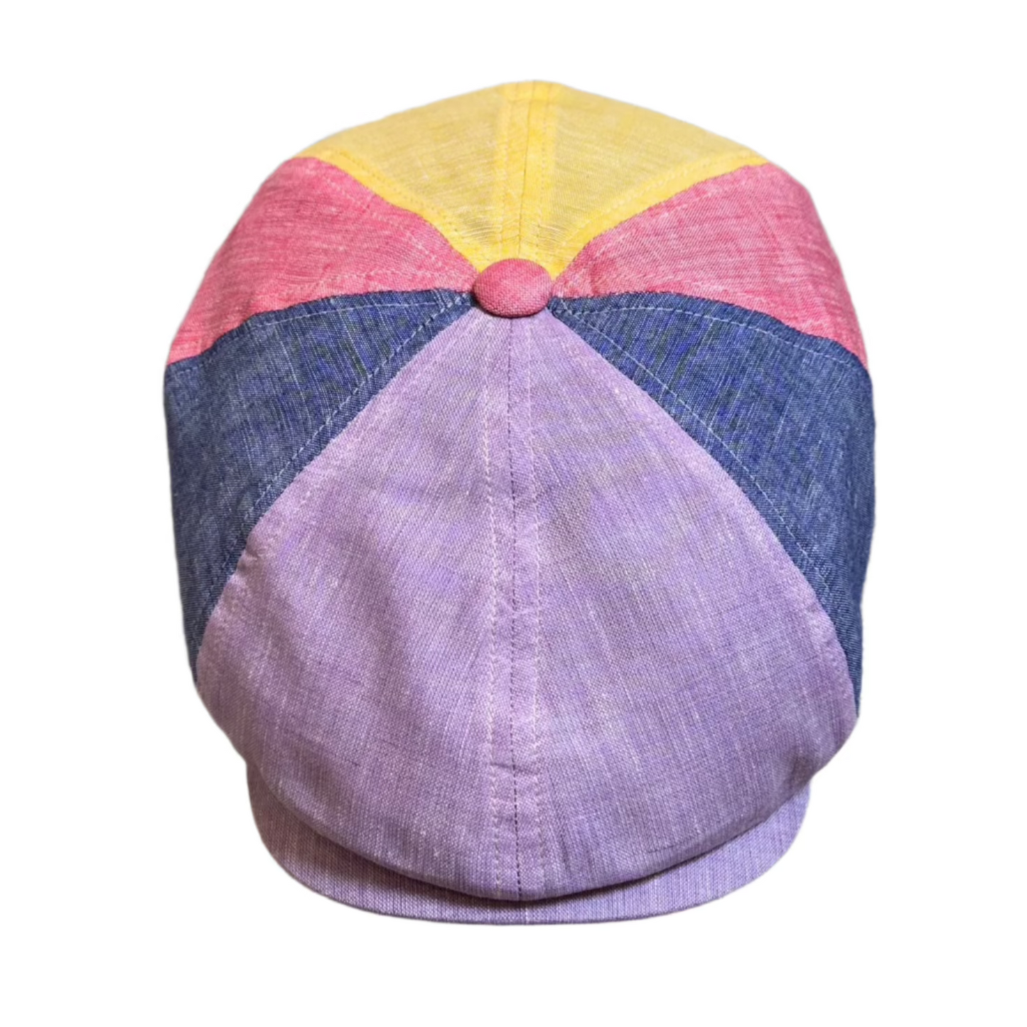 The "ColorPop Gatsby" Italian LInen Newsboy Cap by FunkyBrims