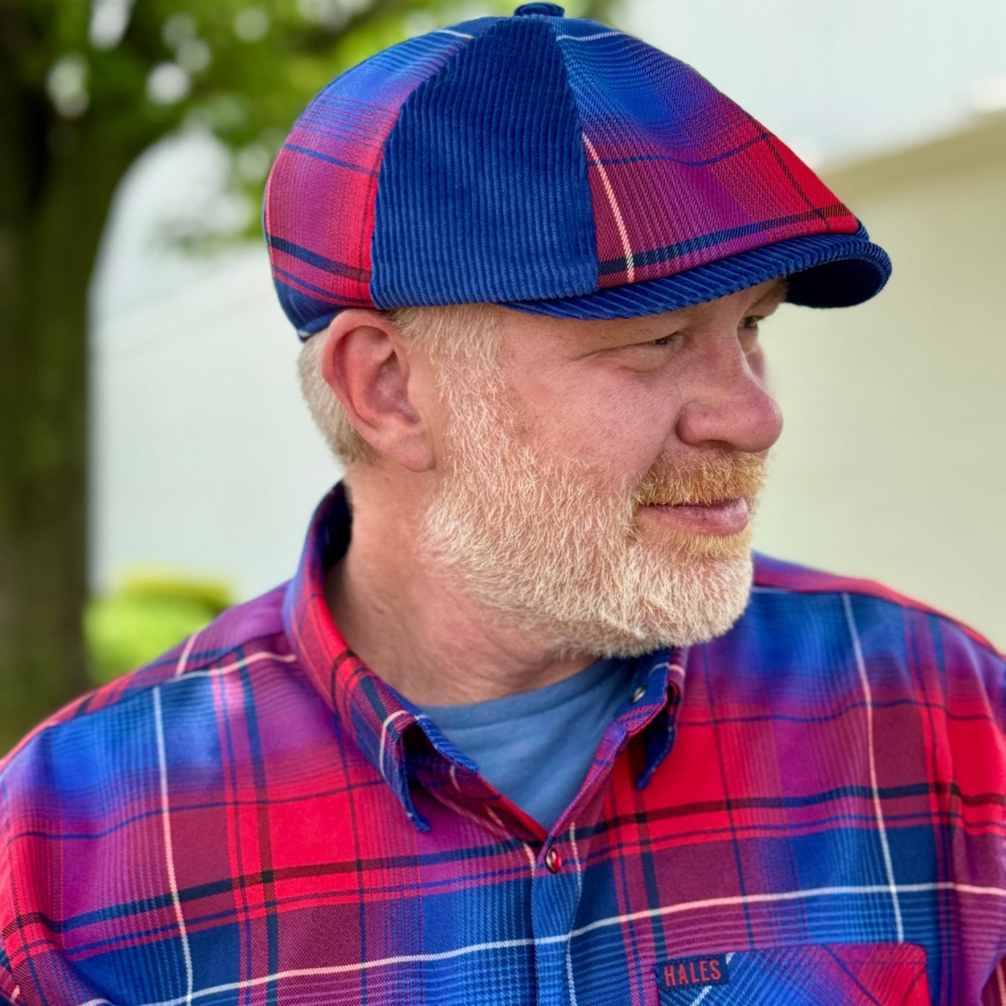 The "Butcher"  Hales Speed Shop X FunkyBrims Collab - Newsboy Cap