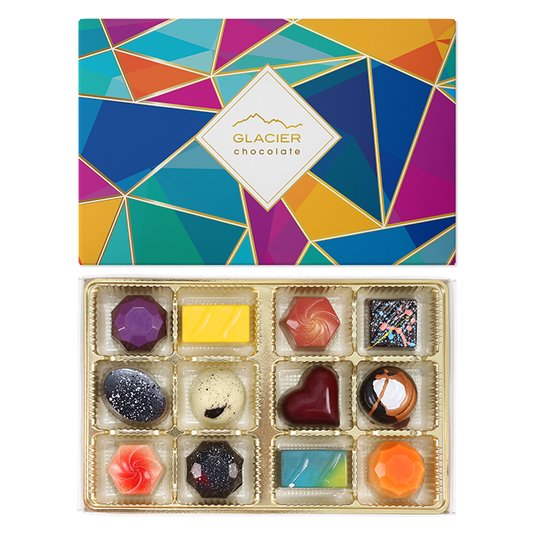 Glacier Chocolate 12 Piece Signature Truffles