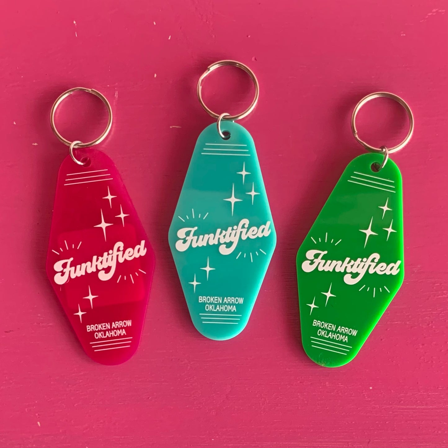 Funktified Atomic Keychains