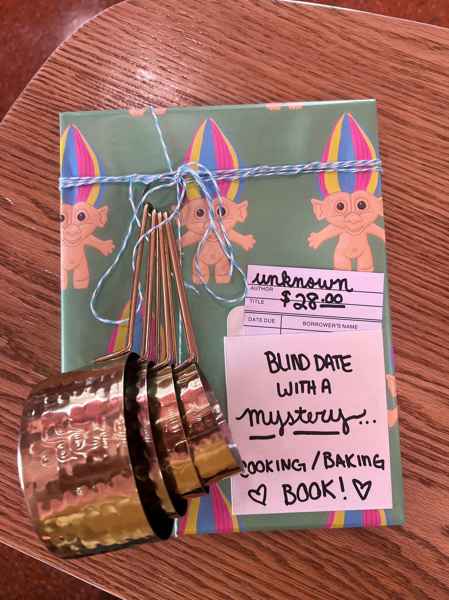 Blind Date with a Baking/Cooking Book