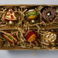 Box of Food Ornaments