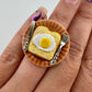 Eclectic Food Adjustable Rings