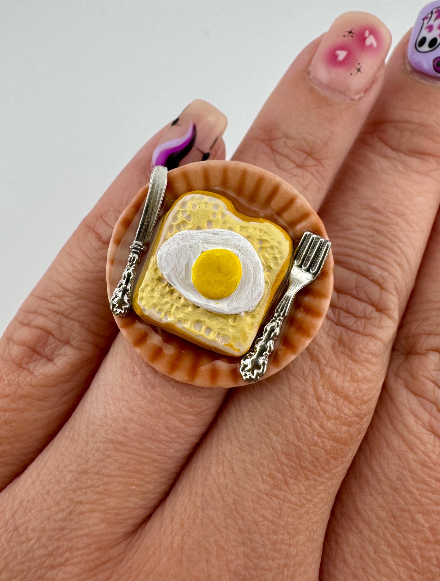 Eclectic Food Adjustable Rings