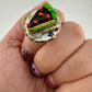 Eclectic Food Adjustable Rings