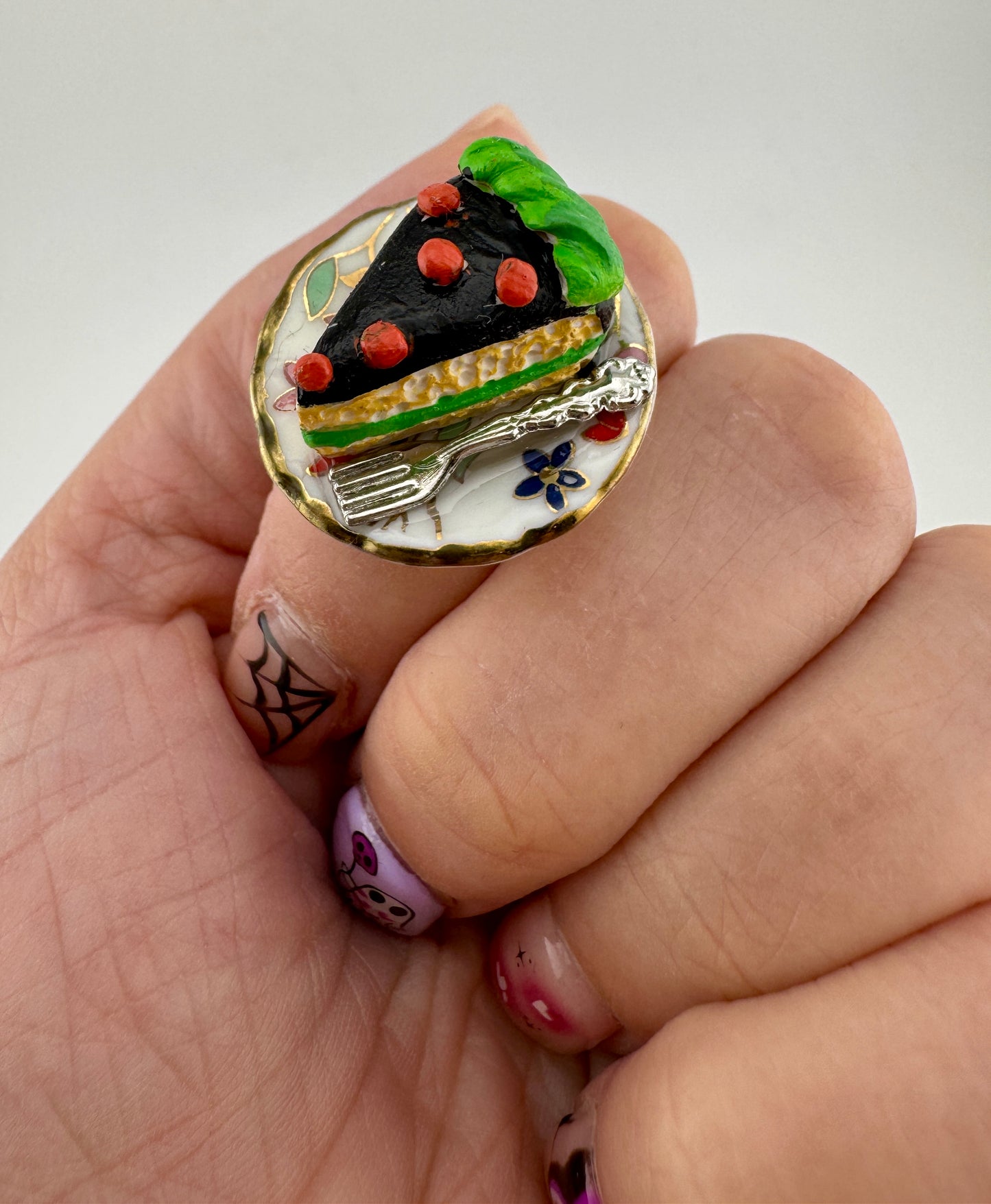 Eclectic Food Adjustable Rings