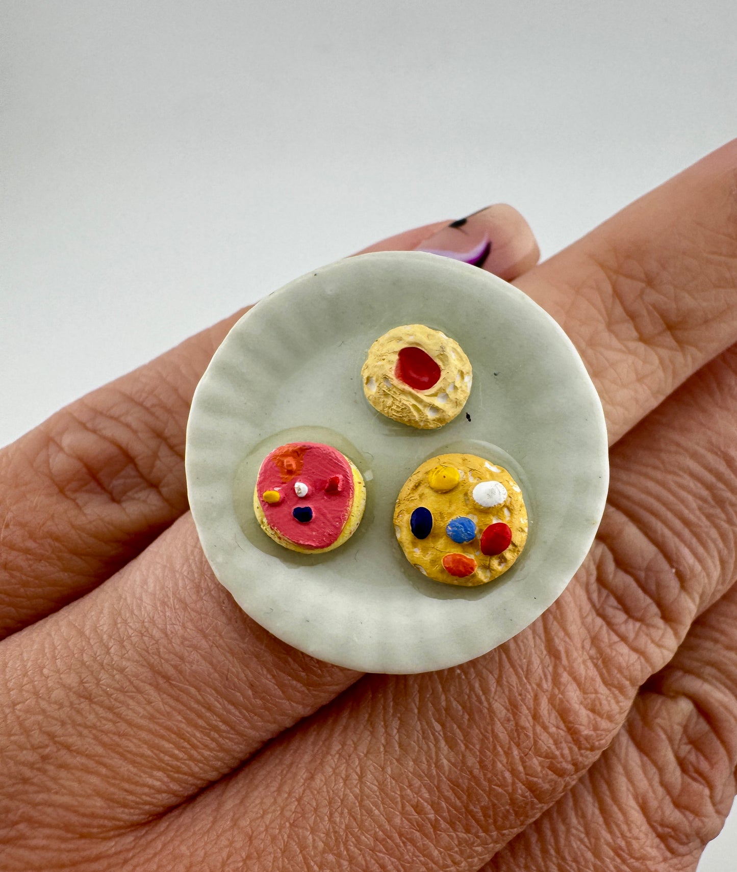 Eclectic Food Adjustable Rings