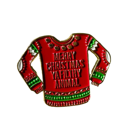 Christmas Sweater Pin