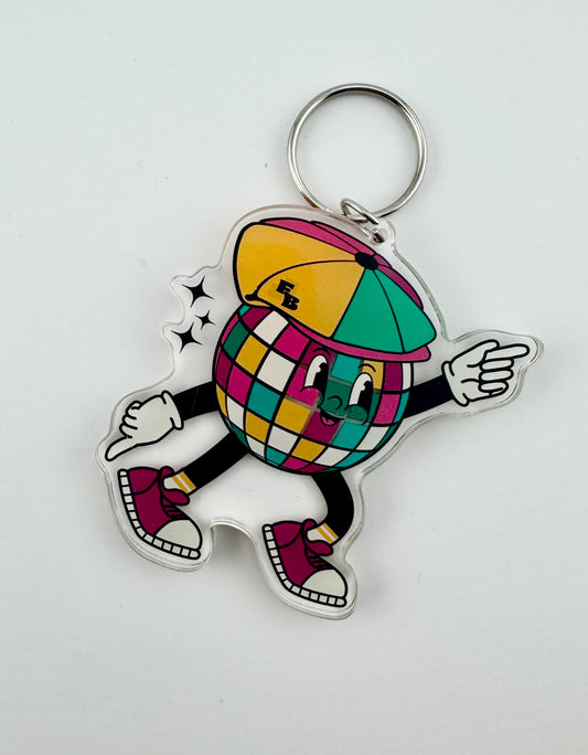 Mr. Funky Brims Keychain