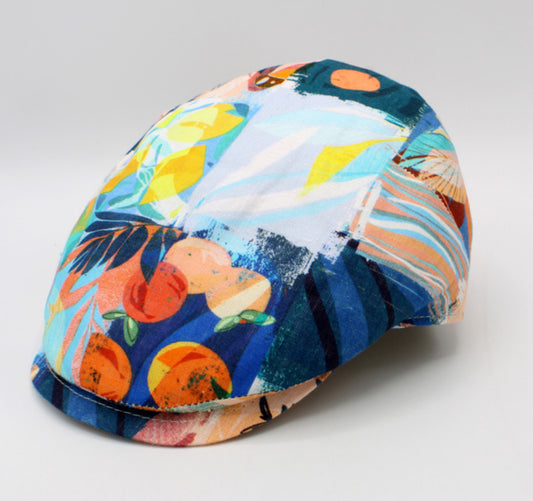 The "Jimmy” Summer Italian Linen Cap by Hologramme Paris