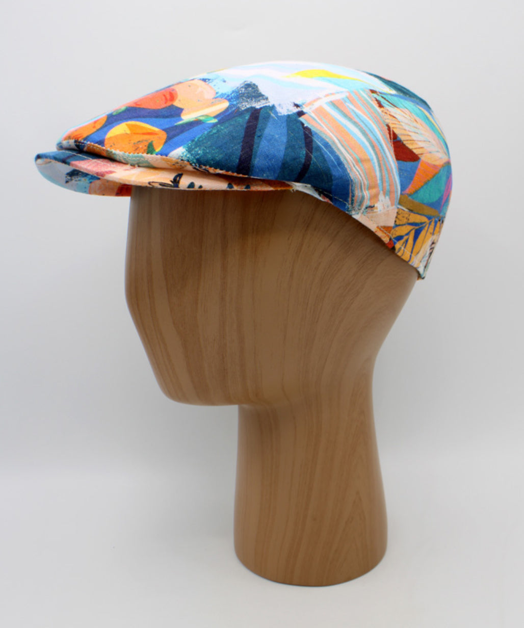 The "Jimmy” Summer Italian Linen Cap by Hologramme Paris