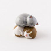 Sleeping Cat & Dog Salt and Pepper Shakers