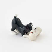 Dog and Bone Salt & Pepper Shakers