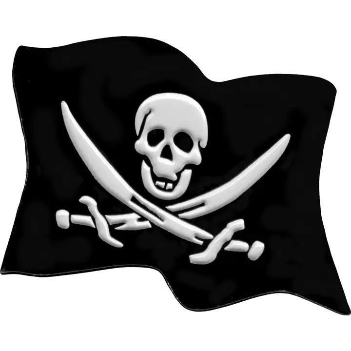 The Pirate Flag Cap Pin by FunkyBrims