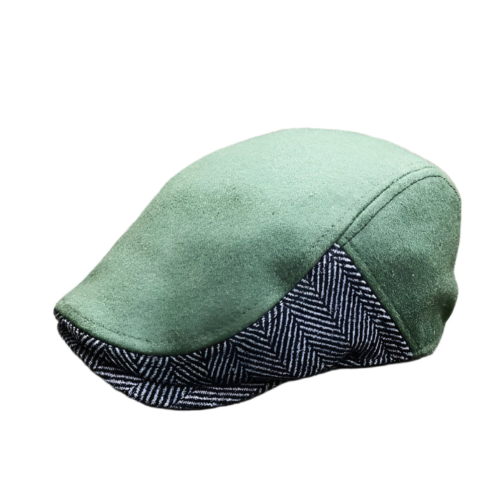 The Legacy - Dorchester Green Flat Cap by Boston Scally Co.