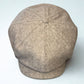 Laird Hatters Loden Wool Newsboy in Oatmeal color at FunkyBrims.
