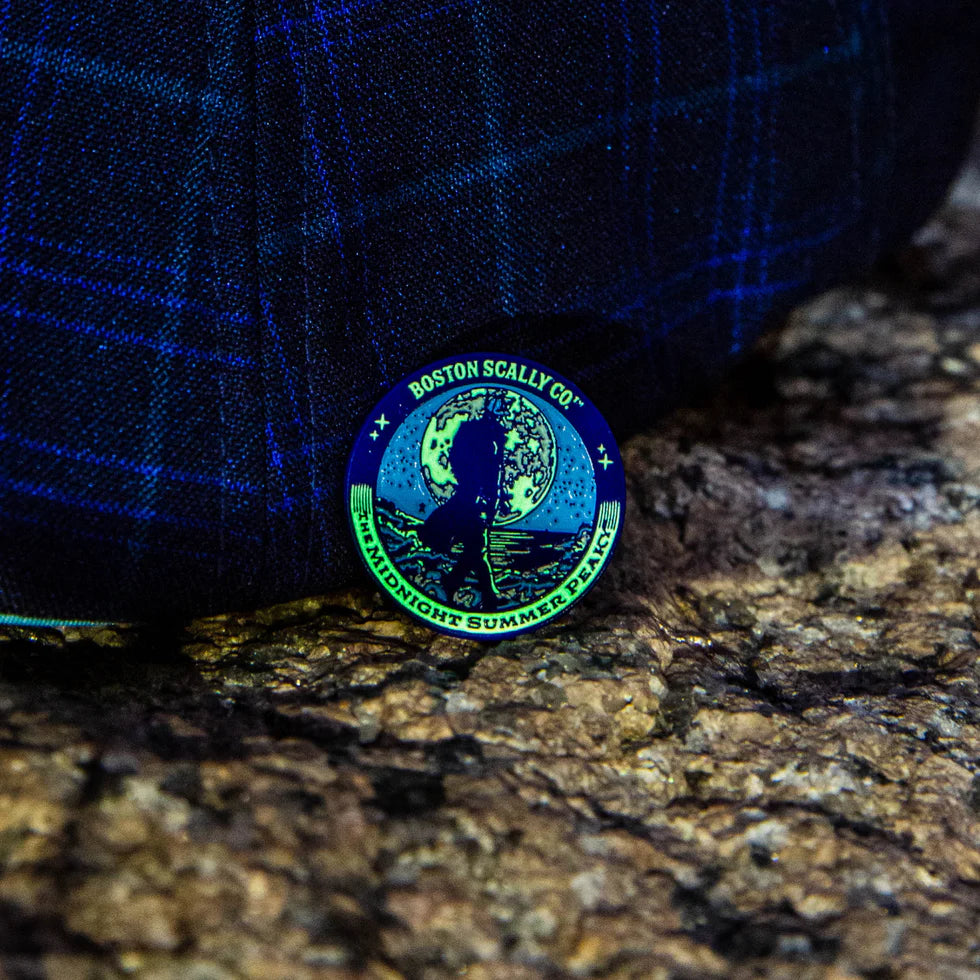 The Midnight Summer Cap Pin by Boston Scally Co.