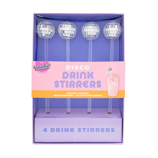 Disco Ball Drink Stirrers