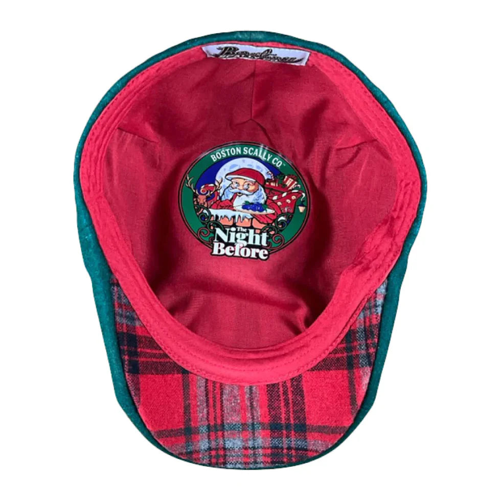 The Night Before Christmas Newsboy Cap by Boston Scally Co.