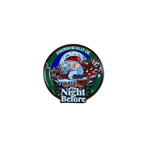 The Night Before Cap Pin by Boston Scally Co.