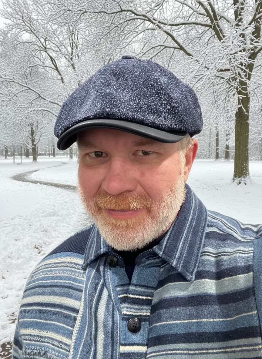 Luxury Deep Blue Italian Leather cap by Alfonso d'Este at FunkyBrims