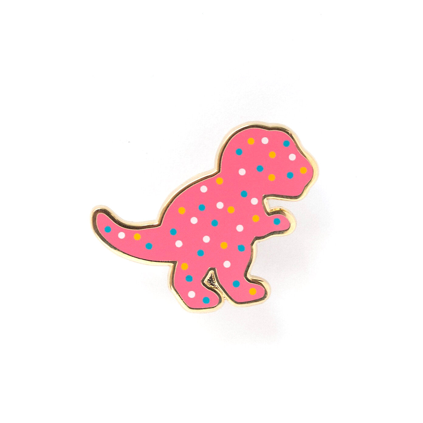 T-Rex Dino Cookie Enamel Pin