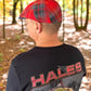 The Teufel Hunden Flannel Flat Cap Hales Speed Shop X FunkyBrims Collab (with Pin)
