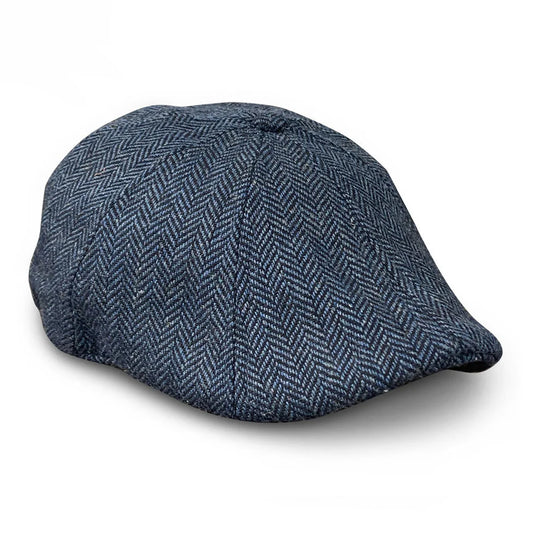 The Peaky - Herringbone by Boston Scally Co. (4 Colors Blue, Gray, Brown, Green)